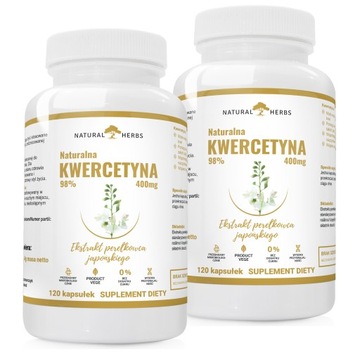KWERCETYNA 400mg PEREŁKOWIEC JAPOŃSKI 3x120 kaps
