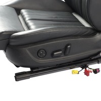 фото thumb №9, Audi a7 4g переднее сиденье sport левый s-line с подогревом память кожа soul чёрный