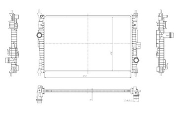 фото thumb №2, Радіаторів двигуна води ds ds 4 ii ds 7 citroen berlingo berlingo