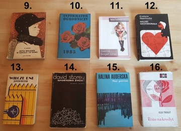 Старые книги Польской Народной Республики, различные романы, путеводители, альбомы.