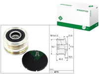 фото thumb №1, Генератор - сцепление односторонний ina 535 0345 10