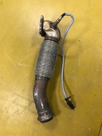 фото thumb №1, Труба вихлопна з'єднувач датчик лямбда-зонд infiniti q30