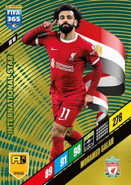 Обновленные карты Blister International Stars FIFA 365 2024 Адреналин Панини