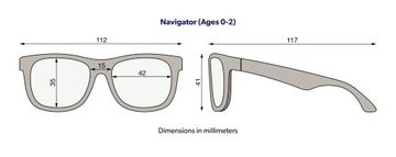 Babiators Navigator Серые поляризованные солнцезащитные очки графитового цвета 0-2