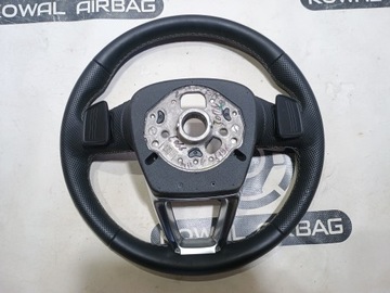 фото thumb №9, Audi a4 b9 s4 rs4 a5 8w0 руль mutlifunkcyjna s-line лепестки кожа