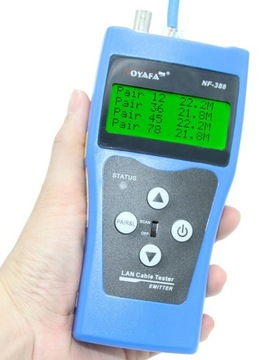 ТЕСТЕР LAN ПОИСК ПАРЫ NOYAFA NF-388