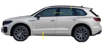 VW TOUAREG III 760 ЗАДНЯЯ ЧЕТВЕРТЬ ЗАДНЯЯ СТОРОНА ЛЕВАЯ