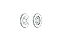 фото thumb №1, Тормозные диски тормозные 2szt dacia logan ii logan mcv ii