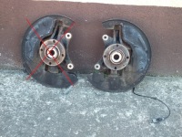 фото thumb №1, Peugeot 308 t7 1.6thp поворотный кулак левая перед