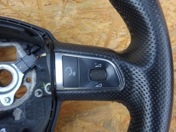 AUDI A3 8P LIFT 08-12 KIEROWNICA SKÓRA MULTIFUNKCJA 8R0419091FTNA