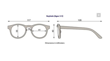 Детские солнцезащитные очки Babiators Keyhole Ballerina Розовые 3+