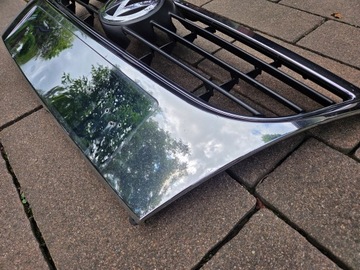 фото thumb №9, Vw touran i рестайлінг решітка передня хром 1t0853651d 06-2010