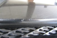 Спойлер накладка бампер задня lexus rx200t 15- Зі Шроту, фото thumb