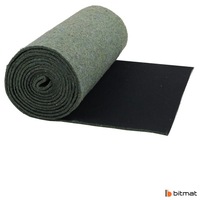 фото thumb №12, Повсть akustyczny килимок шумопоглинаюча з чорна нетканий матеріал товста 15mm bez kleju