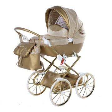 Кукольная коляска Tako DOLCE mini 05 GOLD (3-8л)