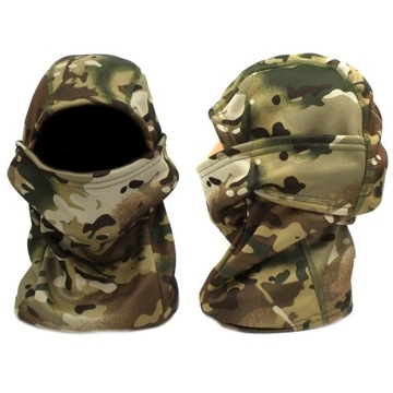 Балаклава термоактивная антибактериальная военная кепка Balaclava moro ASG