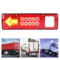 Купити Набір 2 штук лампи задні led do przyczep lawet автомобіля ze strzałką 12v, фото thumb