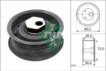 фото thumb №2, Ролик натяжна ремінь розподільний вал ford escort v escort vi sierra ii 2.0