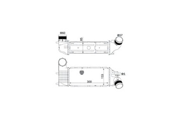фото thumb №1, Магнит marelli интеркулер citroen peugeot c5 406 607 2.0hdi