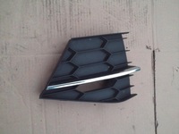 фото thumb №13, Решётка радиатора решётка w бампер правая skoda superb 3v 15-