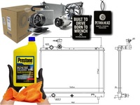 фото thumb №1, Радиаторов двигателя воды suzuki swift v 1.0-1.2h 04.17- #petrolhead pro+ kit5