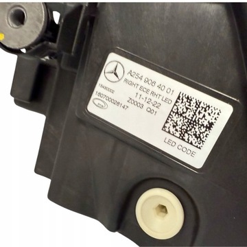 фото thumb №7, Лампа mercedes glc w254 правая led high performance a2549064001 r