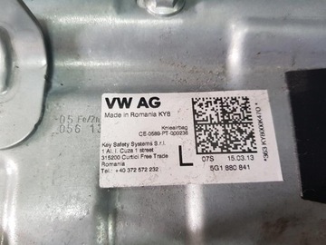 фото thumb №14, Консоль подушка безпеки vw golf vii 5g0880201 5g1880841