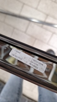 фото thumb №2, Молдинг кровельная левая правая хром renault espace v lift