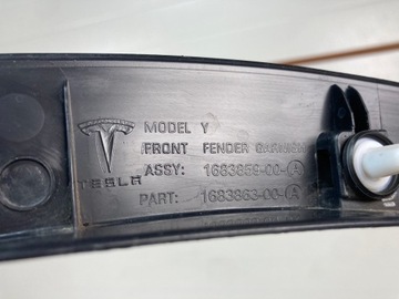 фото thumb №10, Планка накладка крила лівого передньої tesla y