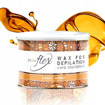 ItalWax Flex Янтарный воск в баллончике для депиляции ТЕЛА