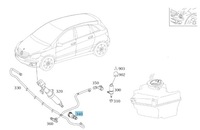 фото thumb №4, Патрубок трубка распылителя фары mercedes