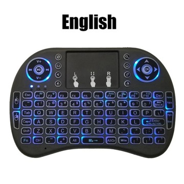 2.4G Air Mouse with Touchpad Keyboard i8 Arabic Fr