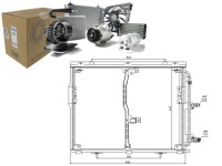 фото thumb №1, Конденсатор кондиционера mercedes s c140 s w140
