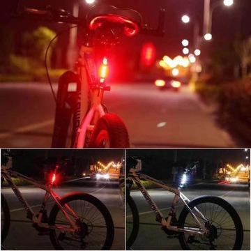 ЗАДНИЙ ФОНАРЬ ДЛЯ ВЕЛОСИПЕДА ЗАДНИЙ ФОНАРЬ USB LED
