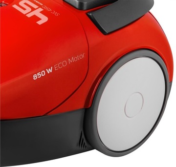 Маленький пылесос с легким мешком 850 Вт Sencor Red