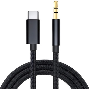 Аудиокабель-адаптер USB-C Mini Jack 3,5 AUX TYPE C