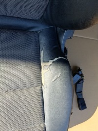 фото thumb №12, Mercedes w204 сидіння сидіння заднє сидіння напівшкіра натягувачі комплект підігрів