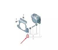 Купити Audi q7 4m кронштейн   датчика відстані круїз-контроль 4m0907574b, фото thumb