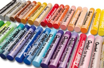 Масляные пастельные мелки Pentel, 25 цветов.