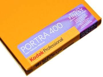 Kodak Portra 400 профессиональная цветная пленка 4x5 дюймов