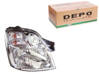 Купити Фара h4 електричний з двигуном колір вкладиш, фото thumb