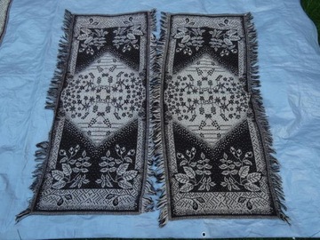 kilim retro vintage PRL 54X130 cm KOMPLET
