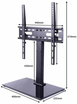 Крепление для ТВ ПОДСТАВКА ДЛЯ ЖК-дисплея 14–47 ДЮЙМОВ AX DV06 ОТДЕЛЬНО СТОЯЩАЯ