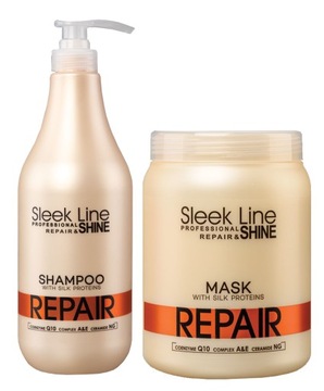 STAPIZ Sleek Line Repair Set XXL Шампунь-маска