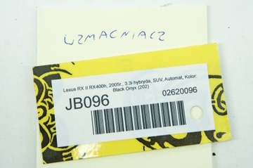 фото thumb №6, Jb096 lexus rx ii підсилювач аудіо 86280-0w320