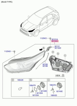 фото thumb №11, Kia ceed iii лампа права передня 18–20 92102j7050