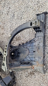 фото thumb №10, Ford explorer 2019 2020 2021 2022 23 четверть лонжерон подкрылок правая