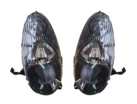 фото thumb №1, Комплект фары nissan micra k12 2007-2010 чёрные