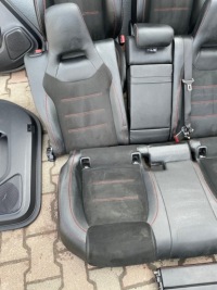 фото thumb №11, Mercedes a 177 a45 amg сидіння заднє сидіння обшивки комплект