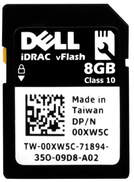 SD-КАРТА DELL 00XW5C vFLASH iDRAC 8 ГБ